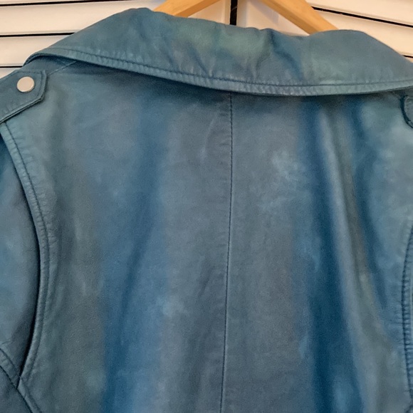 Marc New York Whitney Washed Leather Jacket EUC - Picture 8 of 11